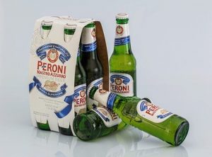Christmas Party Perils for Employers -  bottles of Peroni